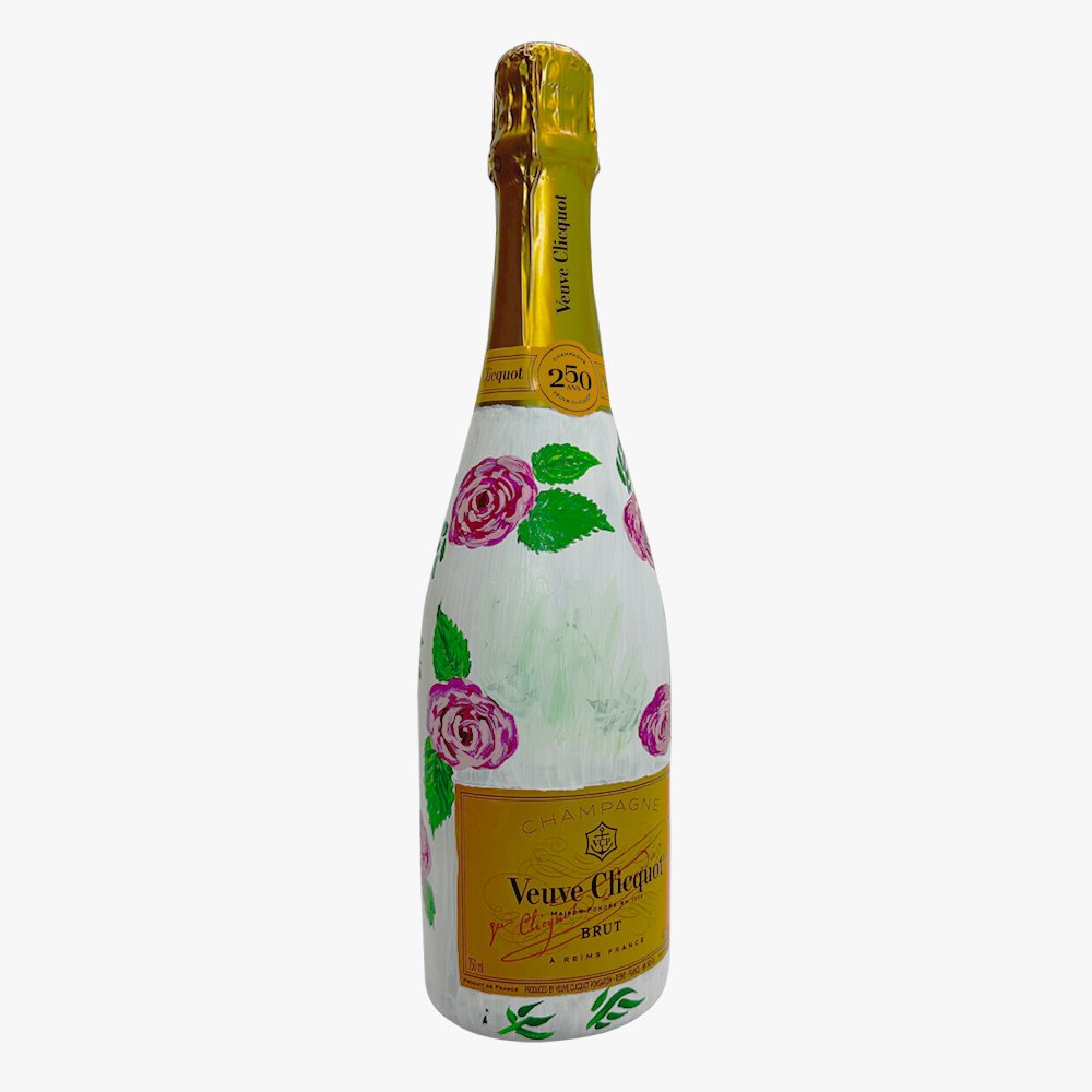 Veuve Clicquot Flower Bottle At